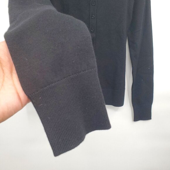 Modern Citizen Charlene Wool Button Mock Neck Sweater Top Women Size Small NWT - Picture 5 of 14